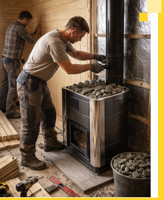 Проектирование и строительство парилок для бани в Биробиджане под ключ