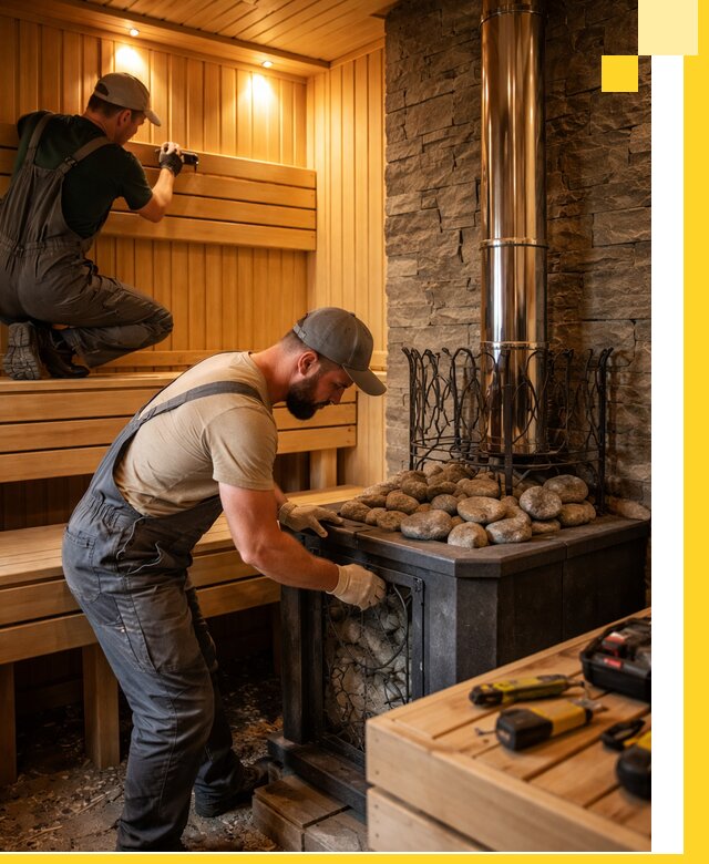 Комплексный дизайн бань, саун и зон отдыха в Биробиджане