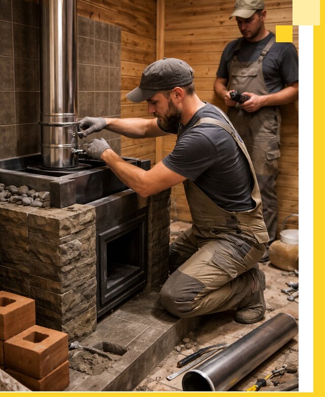 Изготовление и установка банных печей под ключ в Биробиджане