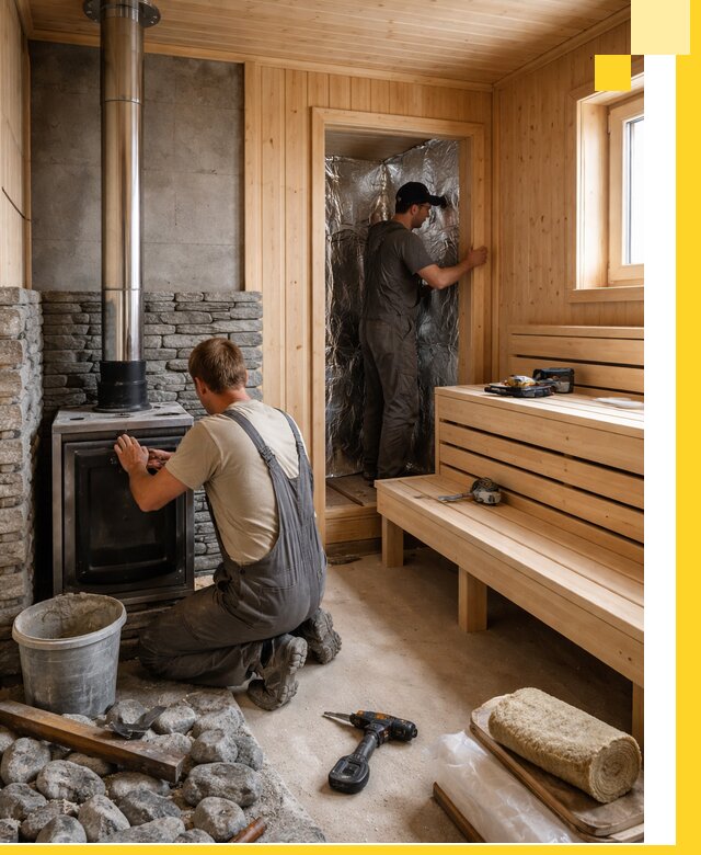 Строительство и изготовление бань под ключ в Биробиджане