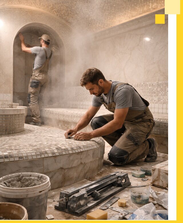 Профессиональный дизайн хамама и SPA под ключ в Биробиджане