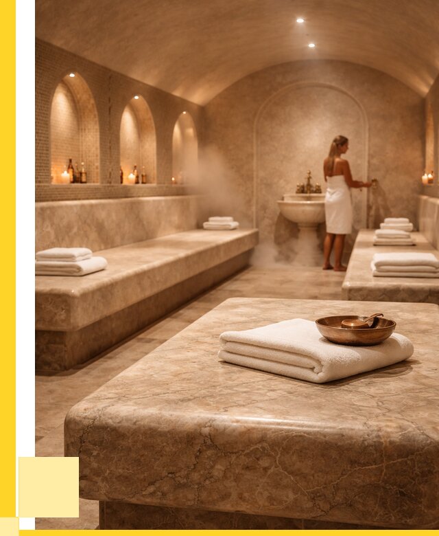 Лежаки для хамама в Биробиджане под ключ от 35483 р. | ЭриданБрб