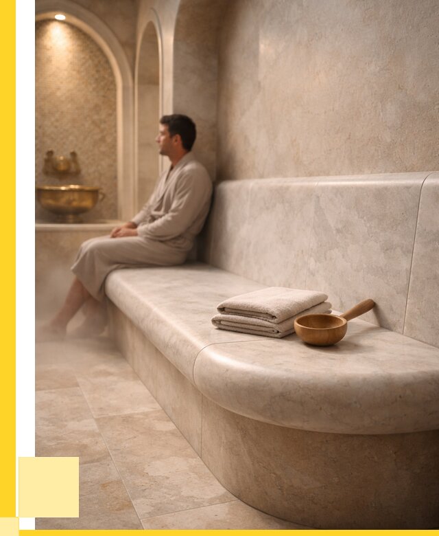 Сиденья для хамама в Биробиджане под ключ от 12166 р. | ЭриданБрб