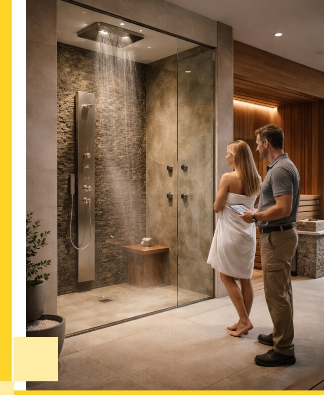 Купить душ впечатлений для дома в Биробиджане от 86173 р. | ЭриданБрб