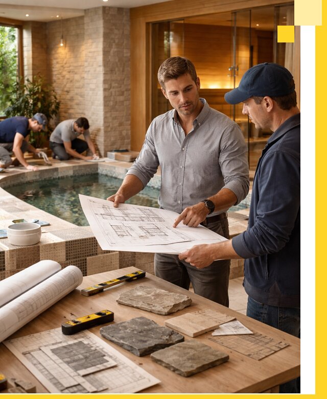 Проектирование SPA зон под ключ в Биробиджане с инженерией